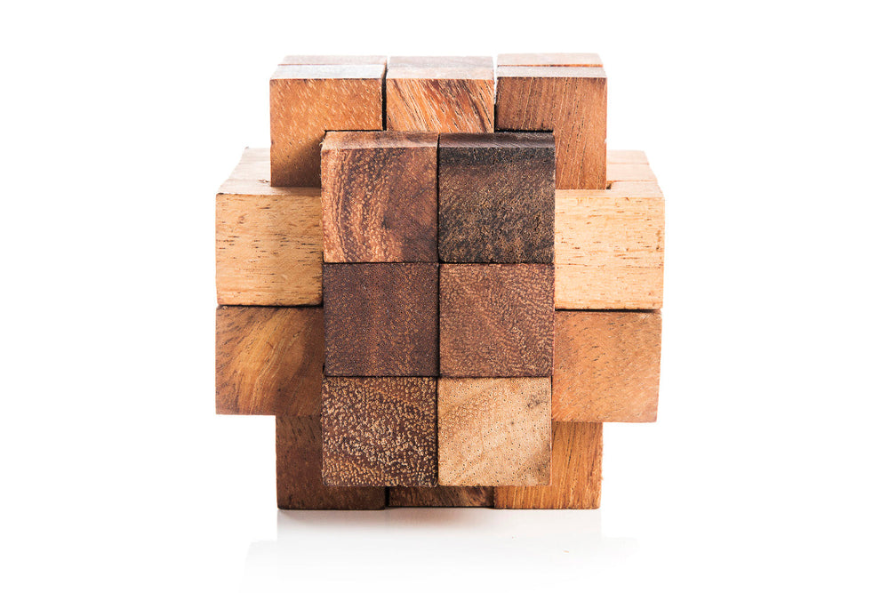 The Grandfather Burr Puzzle - 18 piece burr puzzle (Online Order Only)