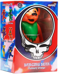 The Grateful Dead - Super7 Dancing Bears Wave 2 Reaction Figure - Ashbury Orange [Action Figure] (Online Order Only) (ONLINE ORDER ONLY)