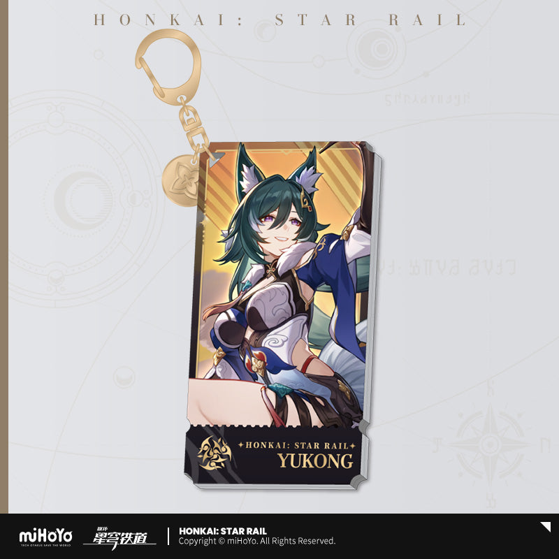 The Harmony Character Warp Artwork Acrylic Keychain (ONLINE ORDER ONLY)