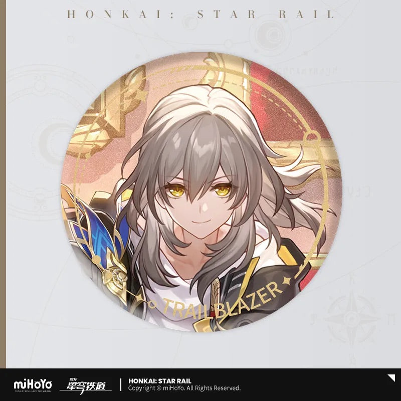 The Harmony Character Warp Artwork Tinplate Badge (ONLINE ORDER ONLY)