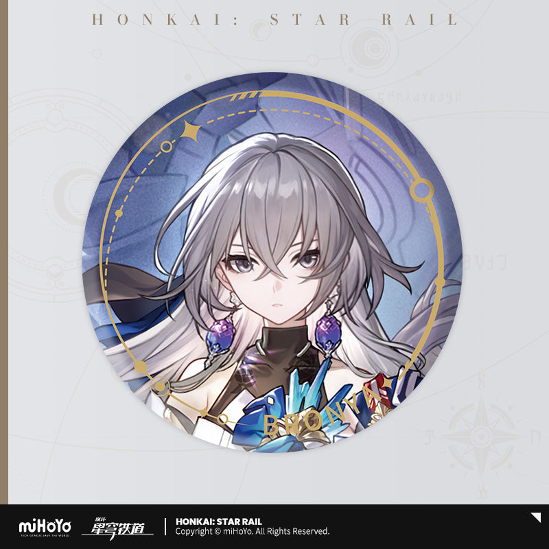 The Harmony Character Warp Artwork Tinplate Badge (ONLINE ORDER ONLY)