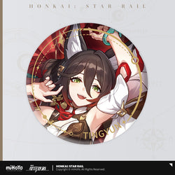 The Harmony Character Warp Artwork Tinplate Badge (ONLINE ORDER ONLY)