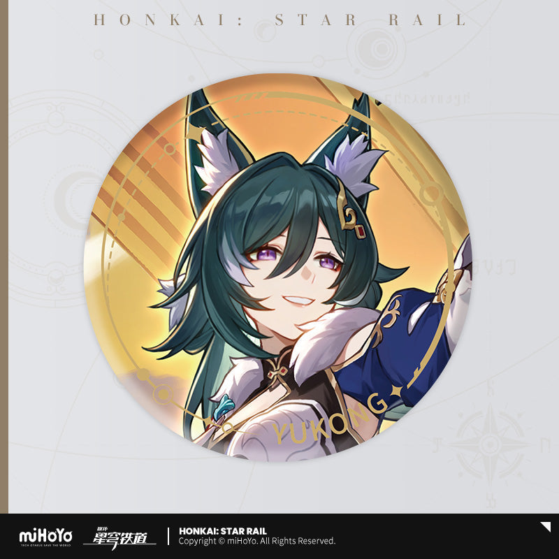 The Harmony Character Warp Artwork Tinplate Badge (ONLINE ORDER ONLY)