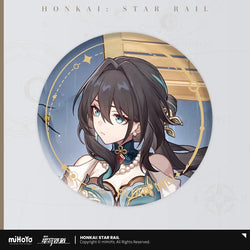 The Harmony Character Warp Artwork Tinplate Badge (ONLINE ORDER ONLY)