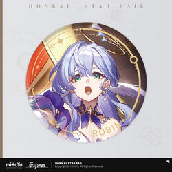 The Harmony Character Warp Artwork Tinplate Badge (ONLINE ORDER ONLY)