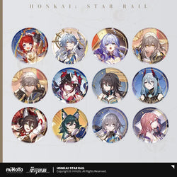 The Harmony Character Warp Artwork Tinplate Badge (ONLINE ORDER ONLY)