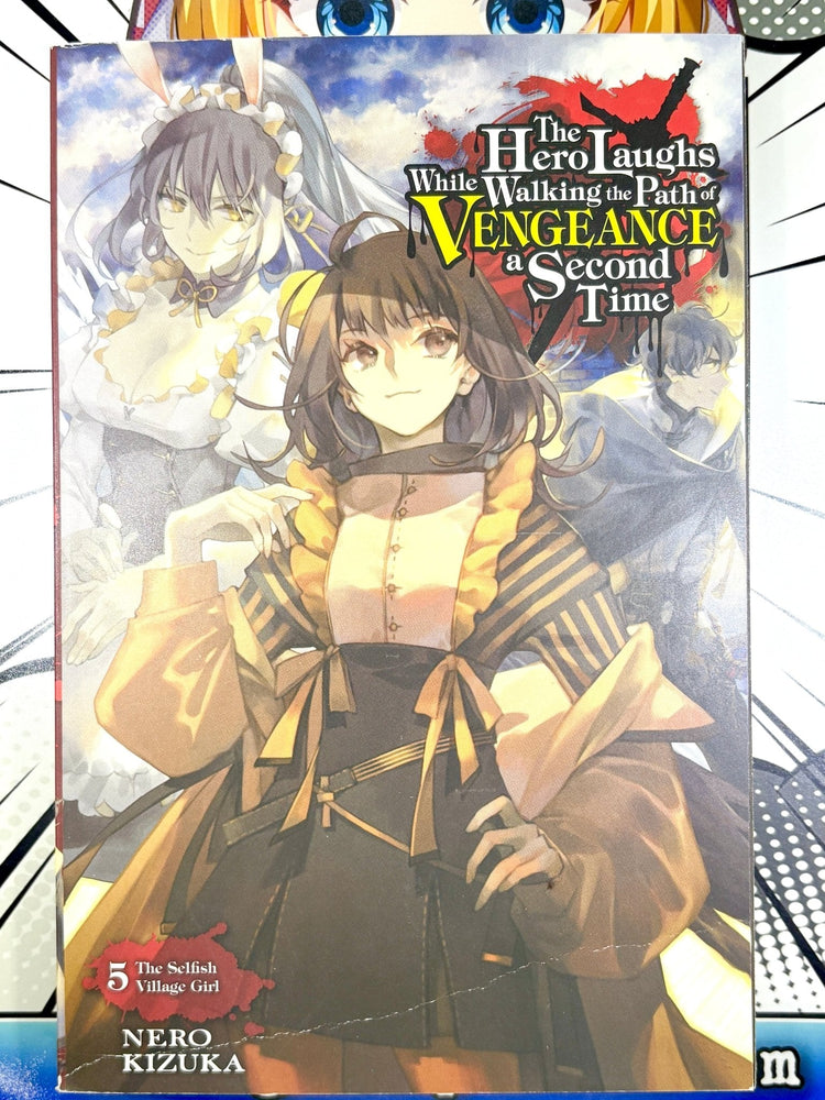 The Hero Laughs While Walking the Path of Vengeance a Second Time Vol 5 Light Novel (Online Order Only)
