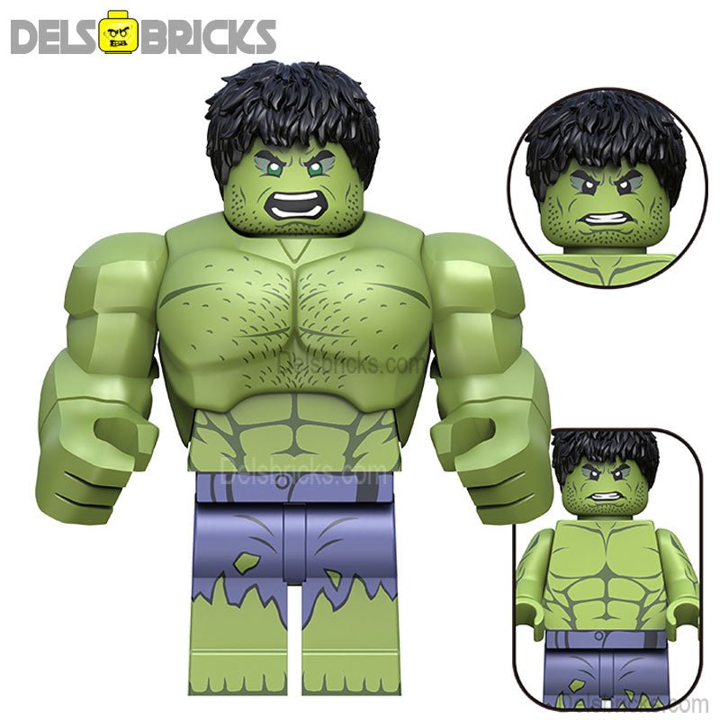 The Hulk from Avengers (Big Figure) Lego Minifigures Custom Toys 5 (ONLINE ORDER ONLY)