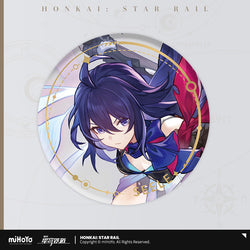 The Hunt Character Warp Artwork Tinplate Badge (ONLINE ORDER ONLY)