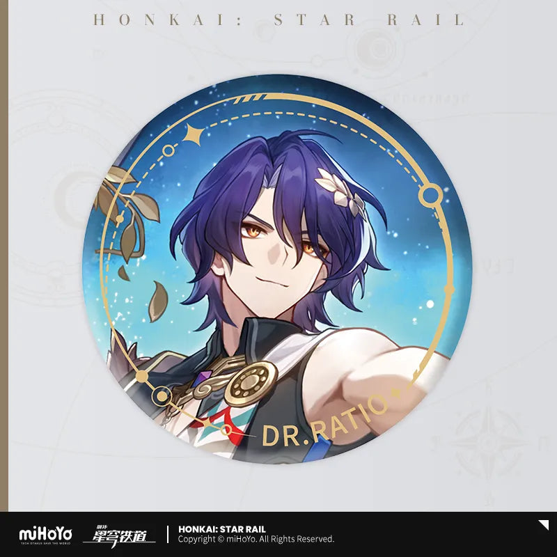 The Hunt Character Warp Artwork Tinplate Badge (ONLINE ORDER ONLY)