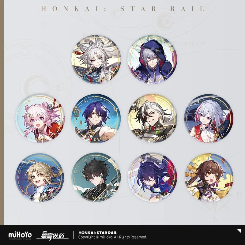 The Hunt Character Warp Artwork Tinplate Badge (ONLINE ORDER ONLY)