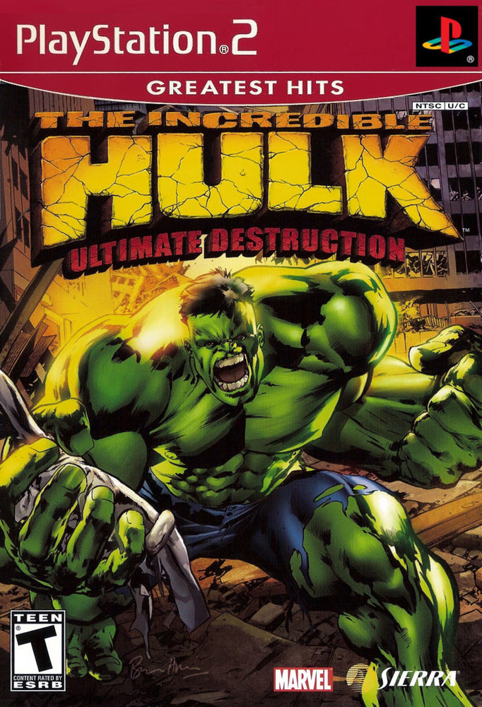 The Incredible Hulk Ultimate Destruction (Greatest Hits) (Playstation 2) (Online Order Only)