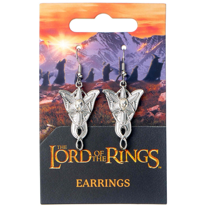 The Lord of the Rings Arwen's Evenstar Drop Earrings (Online Order Only)