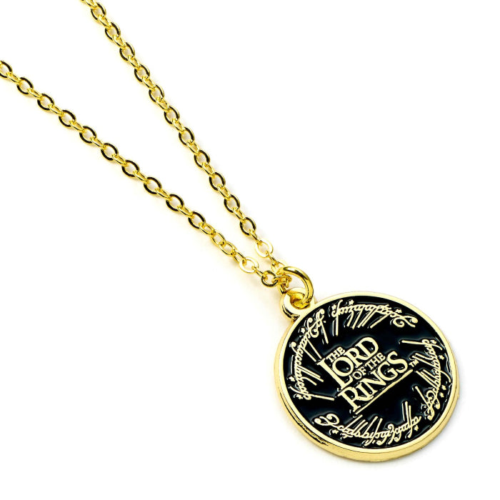 The Lord of the Rings Logo Enamel Necklace (Online Order Only)