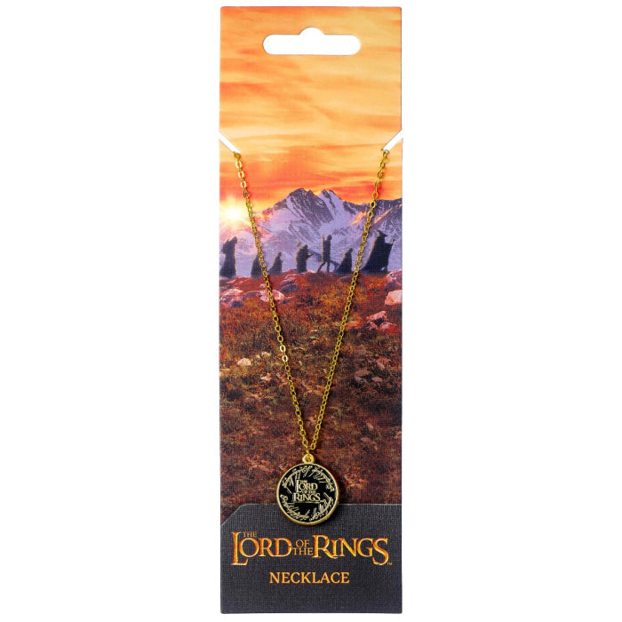 The Lord of the Rings Logo Enamel Necklace (Online Order Only)