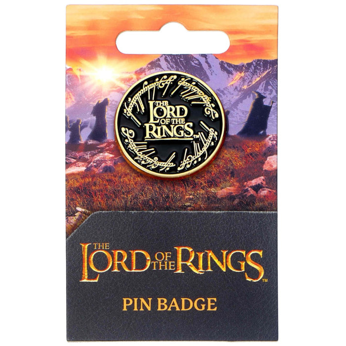 The Lord of the Rings Logo Enamel Pin (Online Order Only)