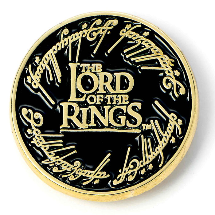 The Lord of the Rings Logo Enamel Pin (Online Order Only)