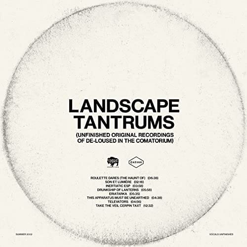 The Mars Volta - Landscape Tantrums - Unfinished Original Recordings Of De-Loused In The Comatorium (Black Vinyl) [Vinyl] (ONLINE ORDER ONLY)