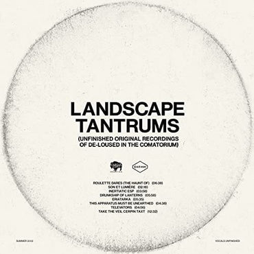 The Mars Volta - Landscape Tantrums - Unfinished Original Recordings Of De-Loused In The Comatorium (Black Vinyl) [Vinyl] (ONLINE ORDER ONLY)