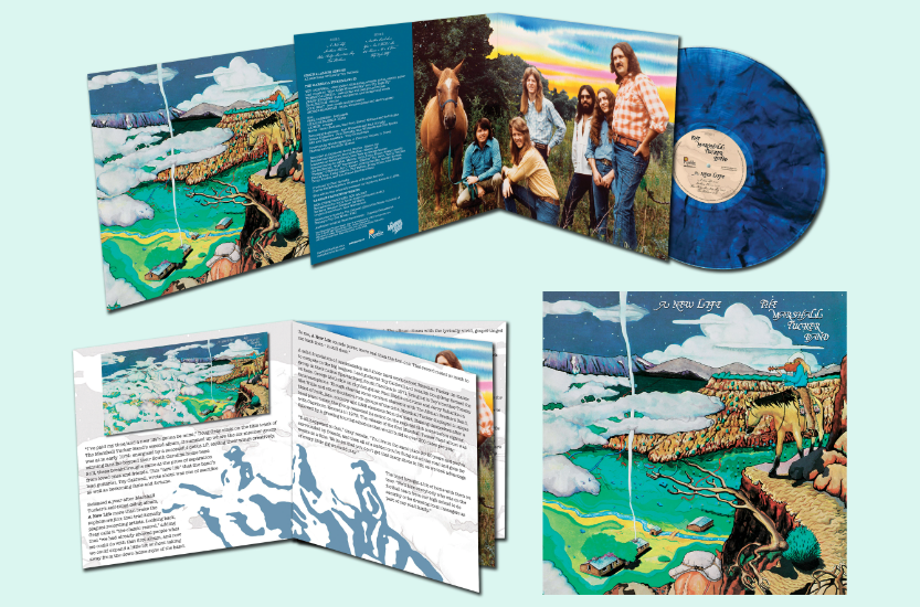 The Marshall Tucker Band - A New Life: 50th Anniversary Edition (Colored Vinyl, Blue Smoke, Anniversary Edition) [Vinyl] (ONLINE ORDER ONLY)