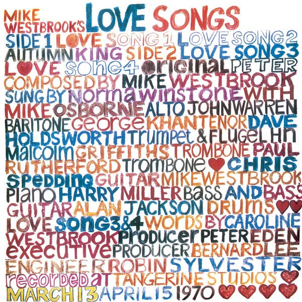 THE MIKE WESTBROOK CONCERT BAND - Love Songs [Vinyl] (ONLINE ORDER ONLY)
