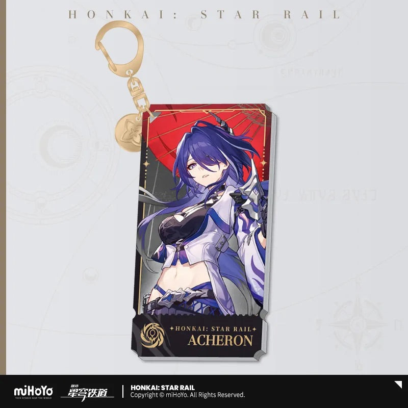 The Nihility Character Warp Artwork Acrylic Keychain (ONLINE ORDER ONLY)