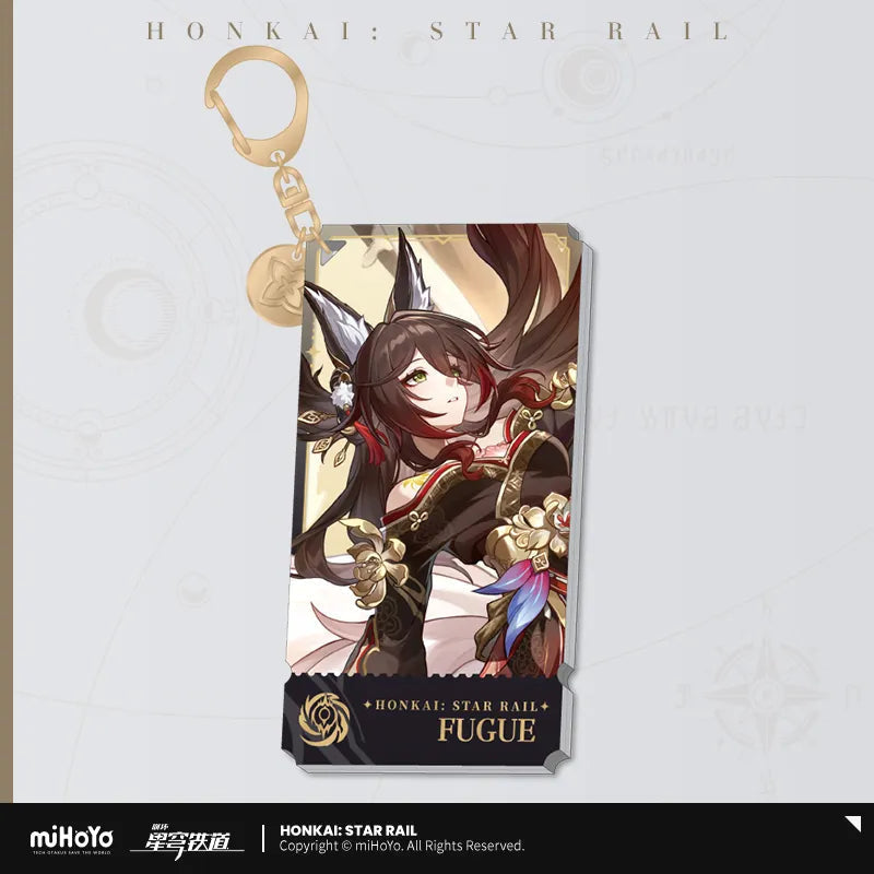 The Nihility Character Warp Artwork Acrylic Keychain (ONLINE ORDER ONLY)