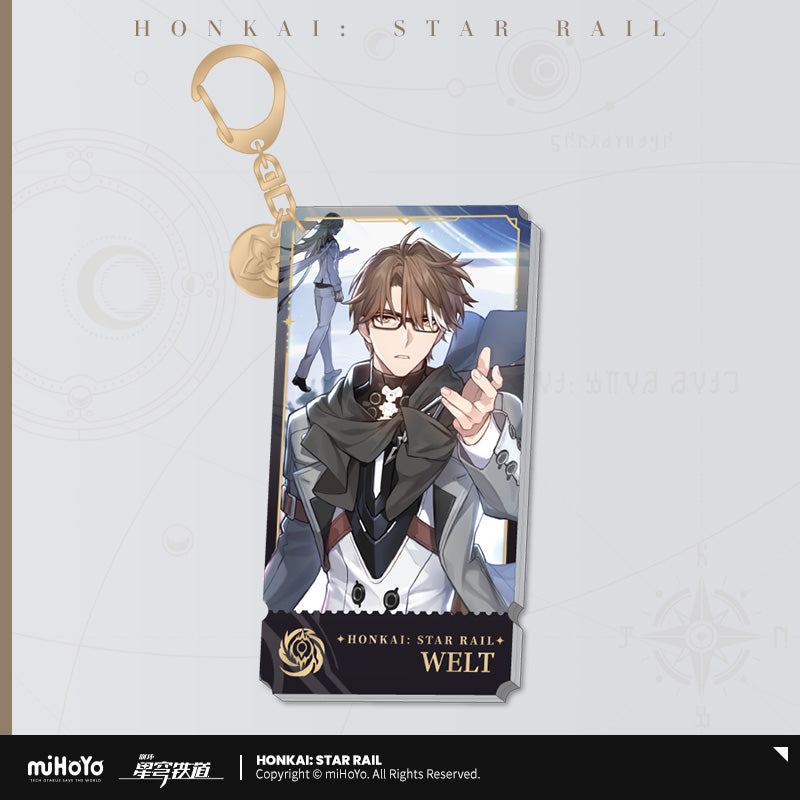 The Nihility Character Warp Artwork Acrylic Keychain (ONLINE ORDER ONLY)