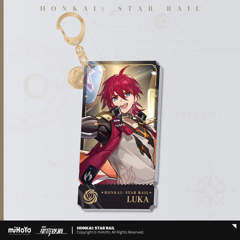 The Nihility Character Warp Artwork Acrylic Keychain (ONLINE ORDER ONLY)