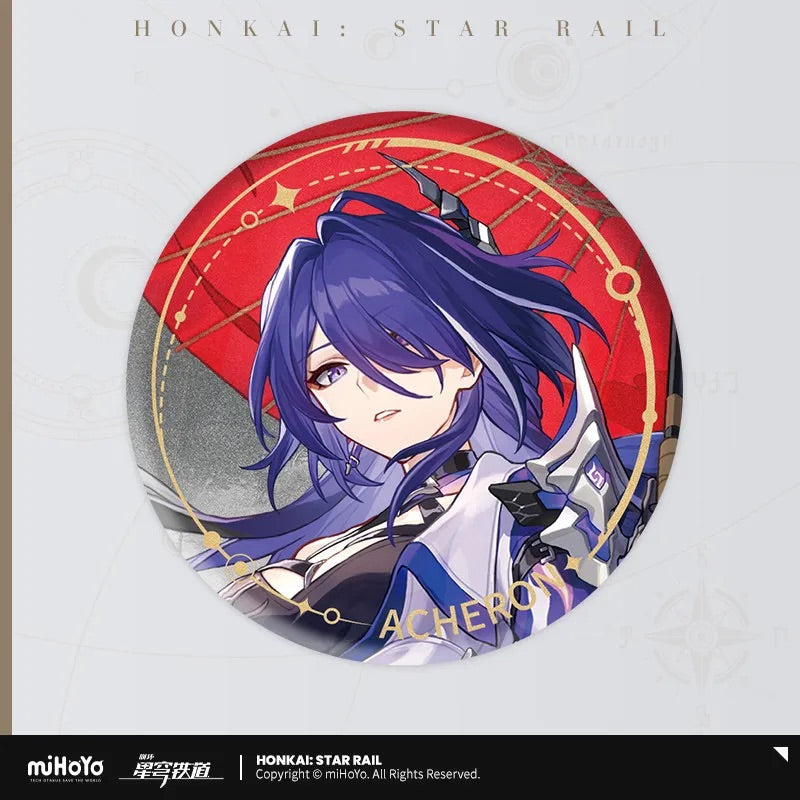 The Nihility Character Warp Artwork Tinplate Badge (ONLINE ORDER ONLY)