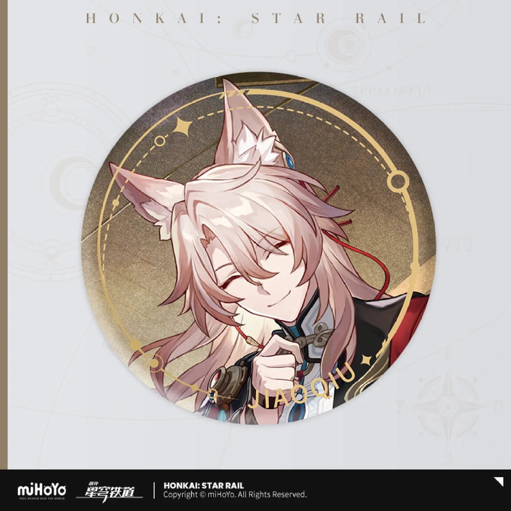 The Nihility Character Warp Artwork Tinplate Badge (ONLINE ORDER ONLY)