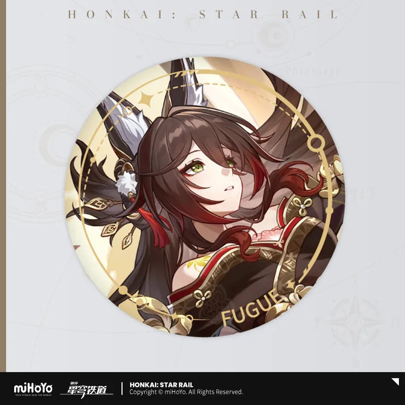 The Nihility Character Warp Artwork Tinplate Badge (ONLINE ORDER ONLY)