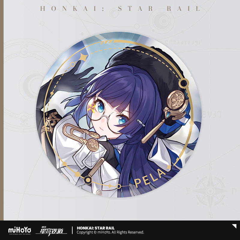 The Nihility Character Warp Artwork Tinplate Badge (ONLINE ORDER ONLY)
