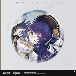 The Nihility Character Warp Artwork Tinplate Badge (ONLINE ORDER ONLY)