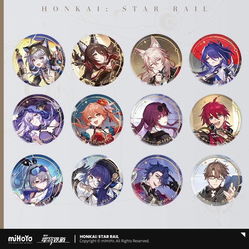 The Nihility Character Warp Artwork Tinplate Badge (ONLINE ORDER ONLY)