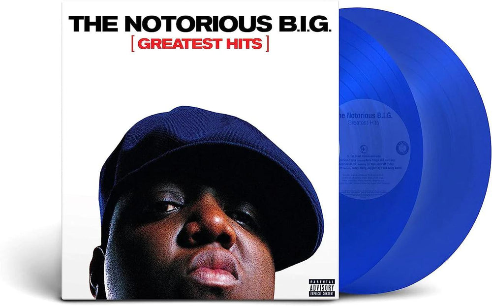 The Notorious B.I.G. - Greatest Hits [Explicit Content] (Limited Edition, Blue Vinyl) (2 Lp's) [Vinyl] (ONLINE ORDER ONLY)