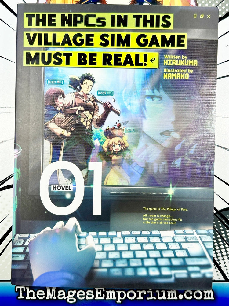 The NPC's In This Village Sim Game Must Be Real! Vol 1 Light Novel (Online Order Only)