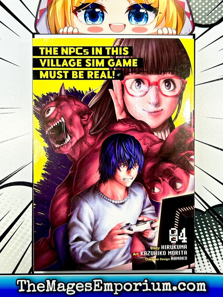 The NPCs In This Village Sim Game Must Be Real! Vol 4 Manga (Online Order Only)