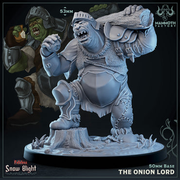 The Onion Lord (Male Ogre Knight) (Online Order Only)