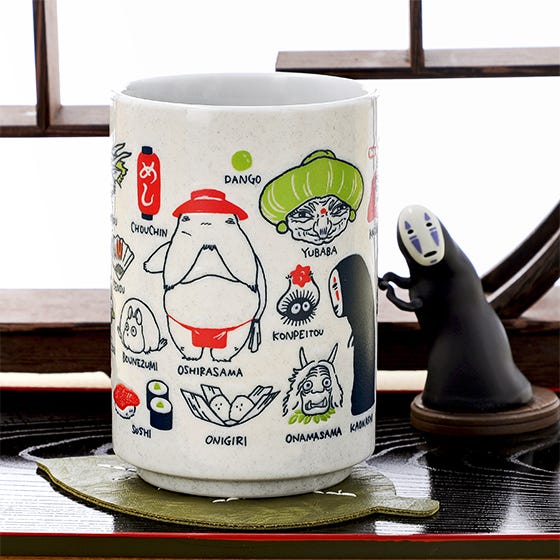 Spirited Away The Other Side of The Tunnel Studio Ghibli 12oz Ceramic Tea Mug (Online Order Only)