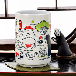 Spirited Away The Other Side of The Tunnel Studio Ghibli 12oz Ceramic Tea Mug (Online Order Only)