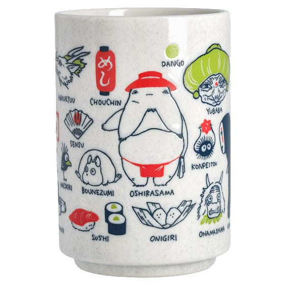 Spirited Away The Other Side of The Tunnel Studio Ghibli 12oz Ceramic Tea Mug (Online Order Only)