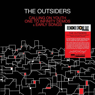 The Outsiders - Calling On Youth: One To Infinity Demos & Early Songs (Red Vinyl) [Vinyl] (ONLINE ORDER ONLY)