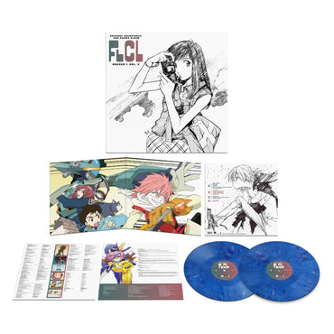 The Pillows - FLCL Season 1 Vol. 2 - Drama Album (Colored Vinyl, BlueMarble, Gatefold LP Jacket) (2 Lp's) [Vinyl] (ONLINE ORDER ONLY)