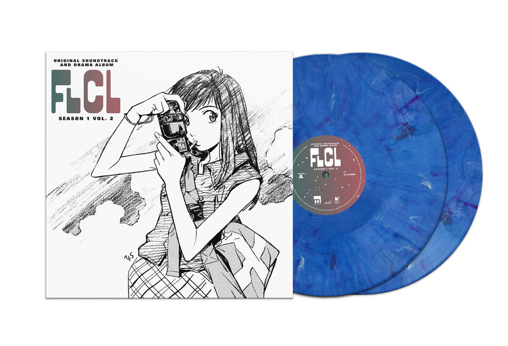 The Pillows - FLCL Season 1 Vol. 2 - Drama Album (Colored Vinyl, BlueMarble, Gatefold LP Jacket) (2 Lp's) [Vinyl] (ONLINE ORDER ONLY)