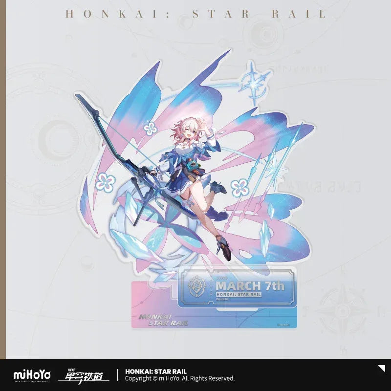 Honkai: Star Rail The Preservation Character Warp Artwork Acrylic Stand