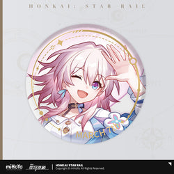 The Preservation Character Warp Artwork Tinplate Badge (ONLINE ORDER ONLY)