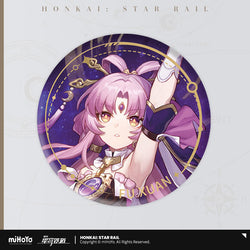 The Preservation Character Warp Artwork Tinplate Badge (ONLINE ORDER ONLY)
