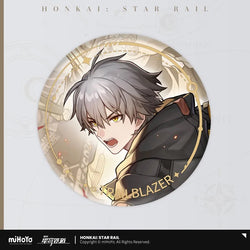 The Preservation Character Warp Artwork Tinplate Badge (ONLINE ORDER ONLY)