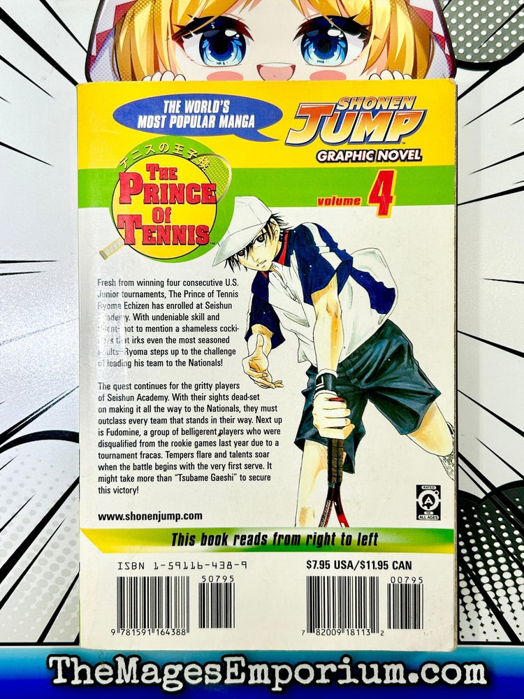 The Prince of Tennis Vol 4 (Online Order Only)